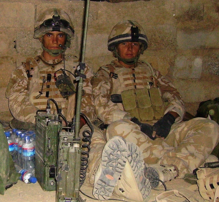 Chantelle Taylor RAMC combat medic in Helmand Province